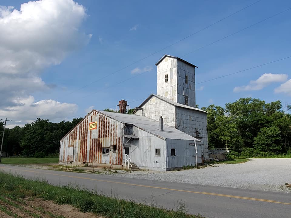 Towns and Nature Hortonville, IN Still has wood grain elevator