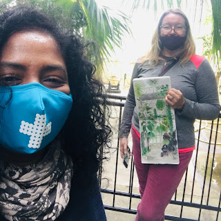 (Photo credit to Zane - my friend and fellow urban sketcher)