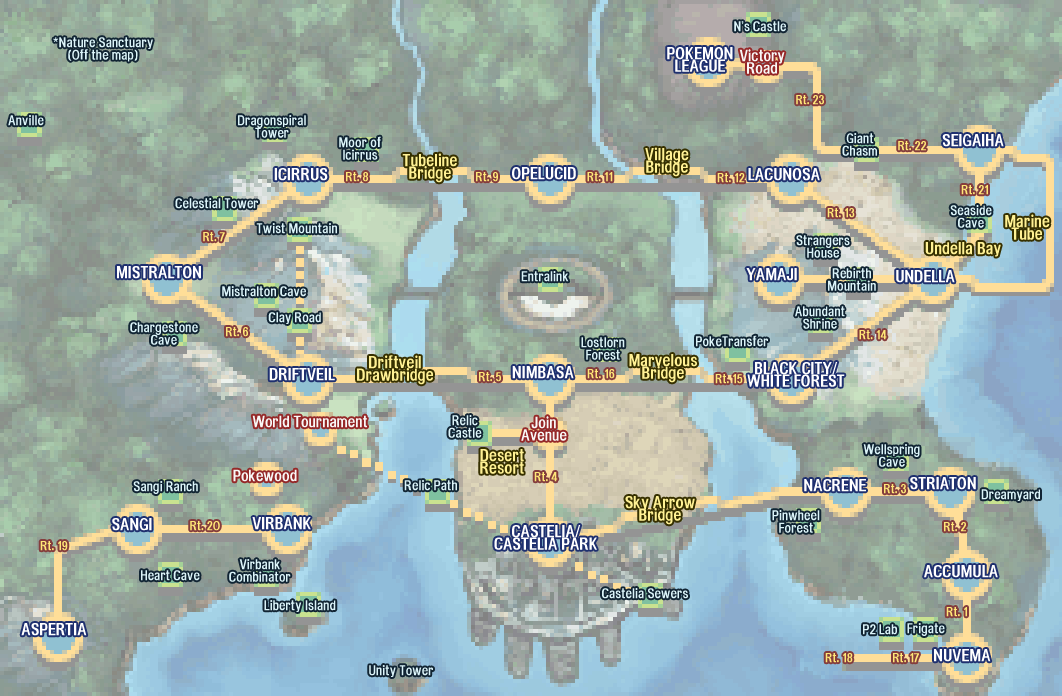 Где находится покемон. Pokemon Unova Map. Покемон карта Юновы. Карта Юновы покемон Блэк 2. Карта региона Юнова.