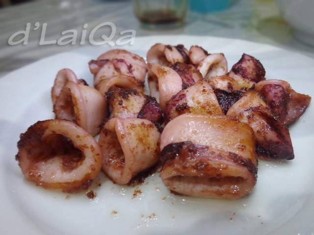 D Laiqa Arena Cumi Goreng Sederhana