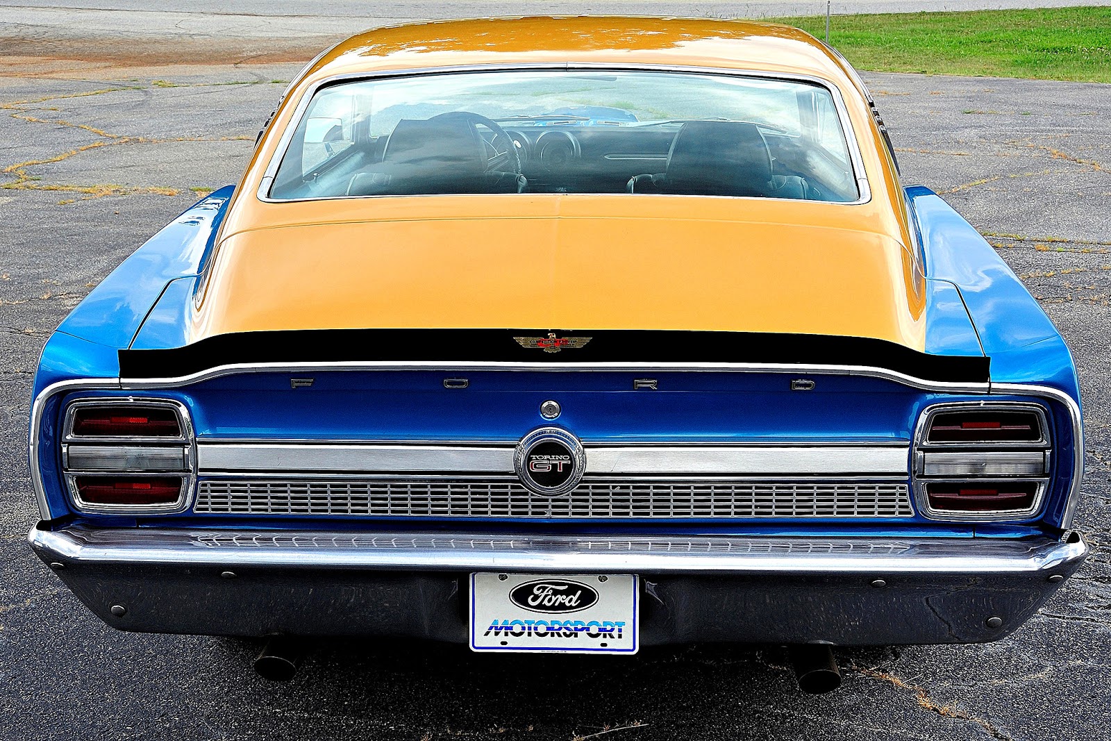 Just A Car Guy: David Pearson's one of one Cobra Torino