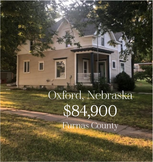 Cheap Nebraska Homes 501 Ewing St., Oxford