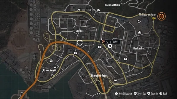 Collectibles, Royal Park District, Map, NFS 2015