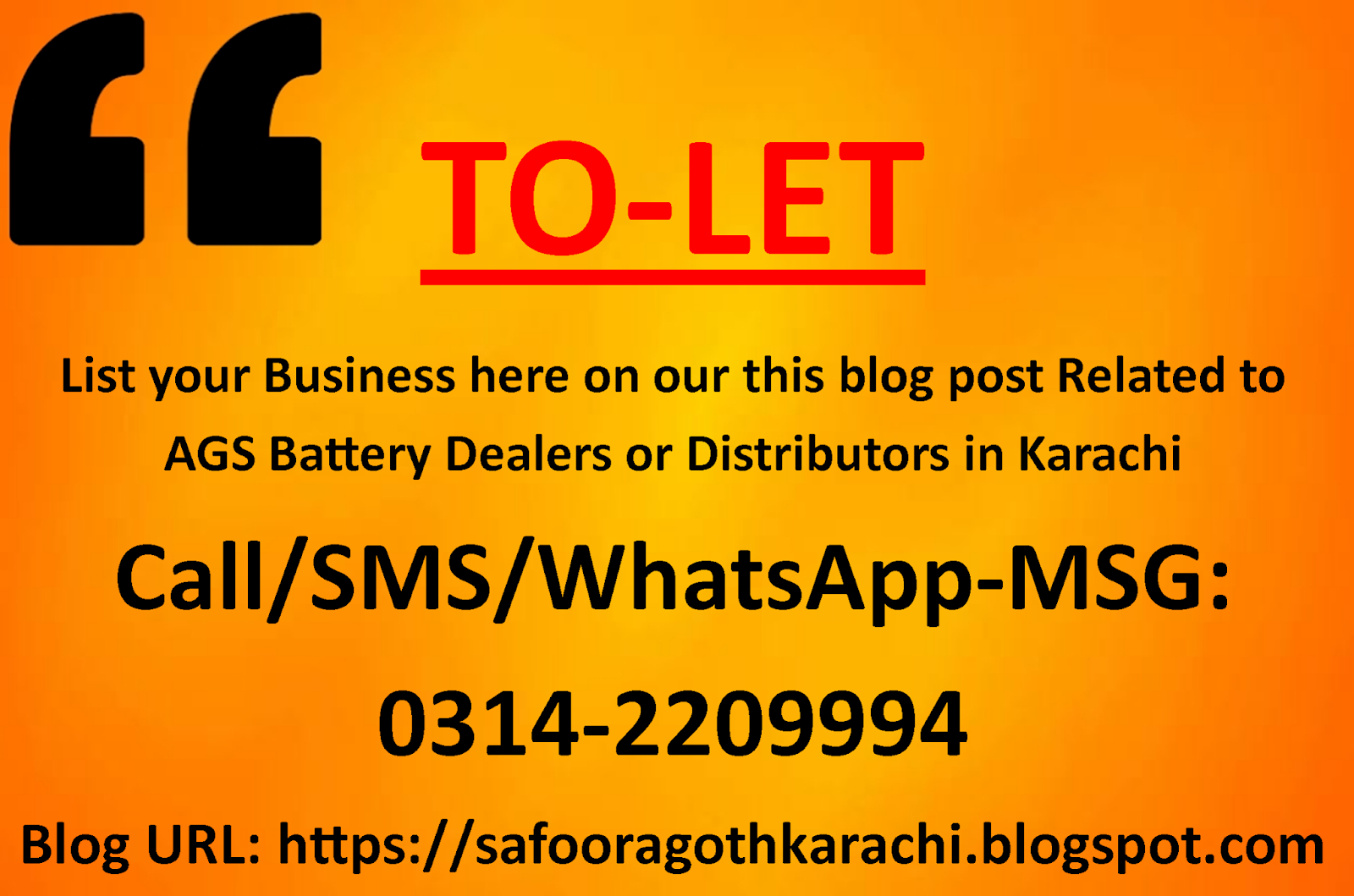 [Update] AGS Battery Main Authorised Wholesale Dealers Distributors in