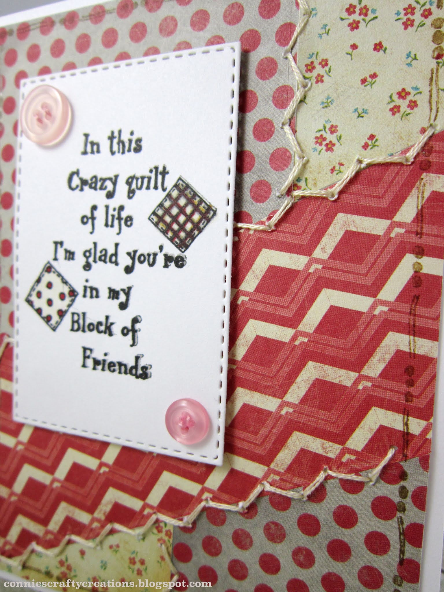 Connie's Crafty Creations Crafty card