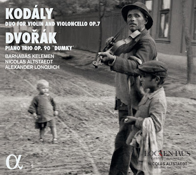 Kodaly Duo For Violin And Violoncello Dvorak Piano Trio Barnabas Kelemen