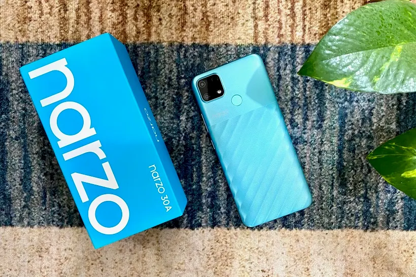 realme narzo 30A Unboxing, First Impressions