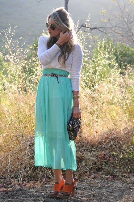 SHY boutique: How to wear a maxi skirt