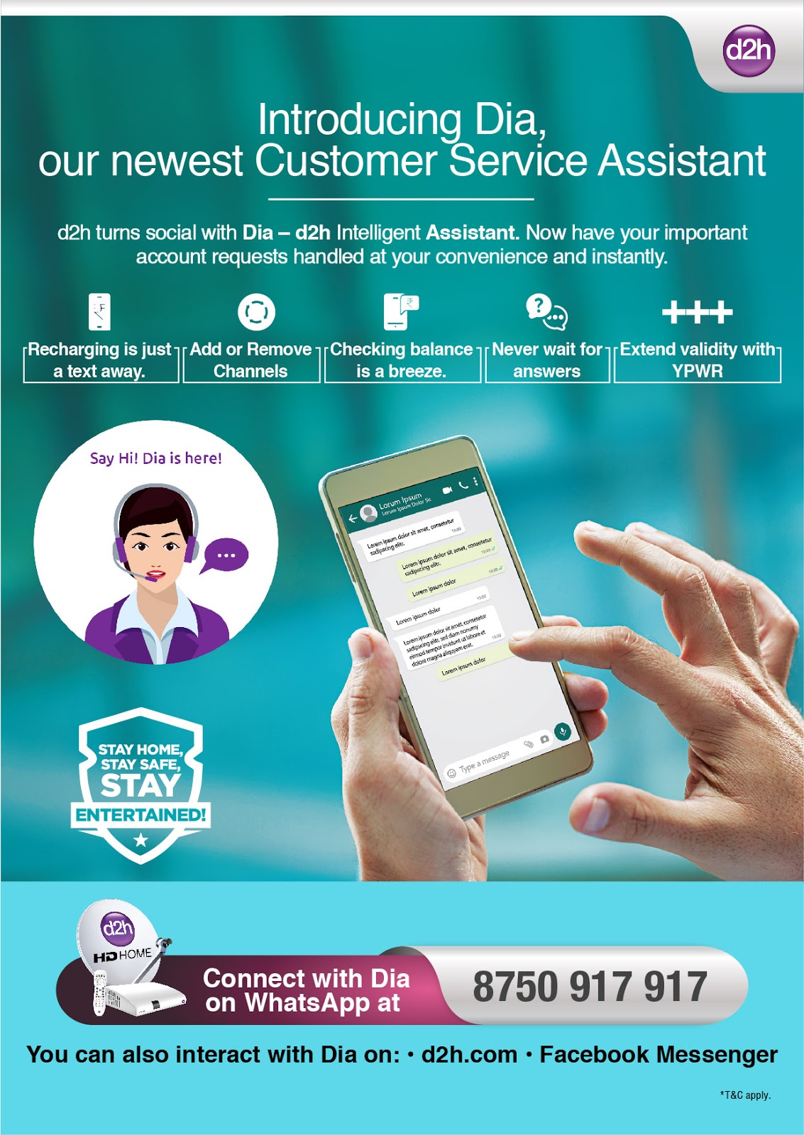 Mumbai News Network Latest News D2H launches DIA, an AIenabled