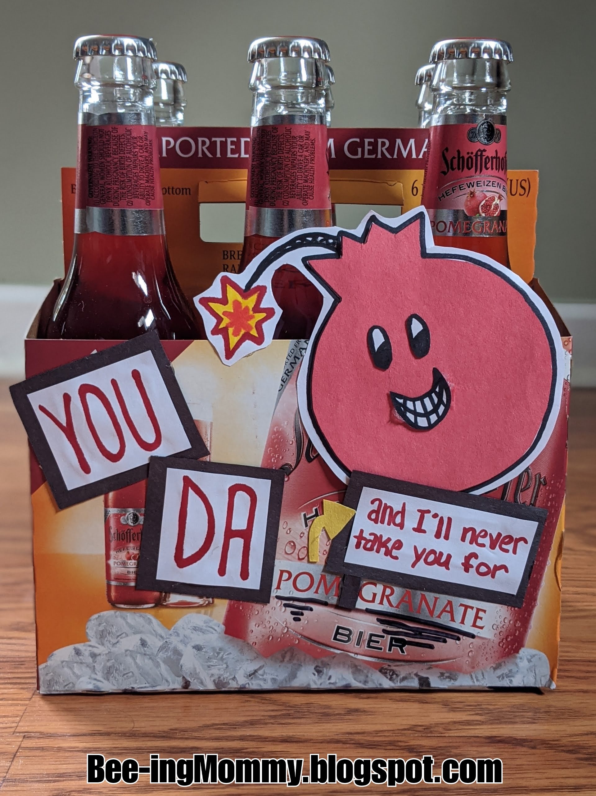 Decorated Beer Box Gift Ideas for Valentine's Day