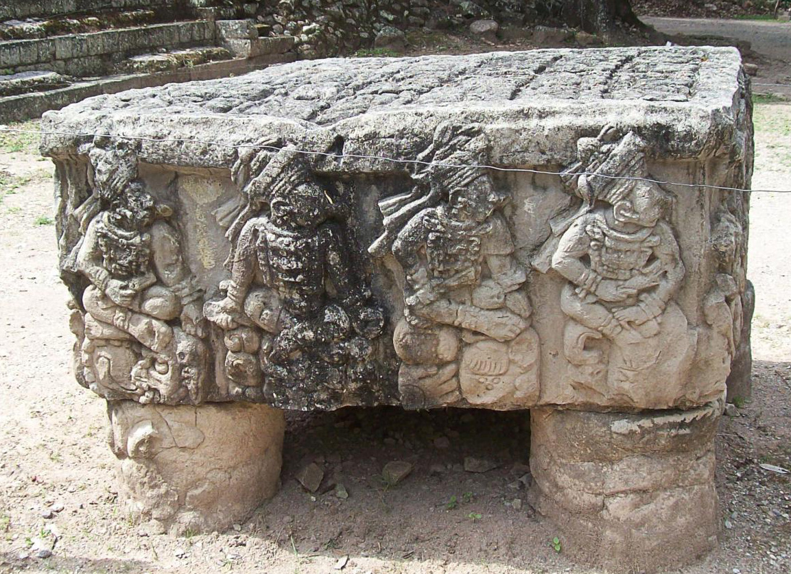 Historia del Arte Altar Q de Copán