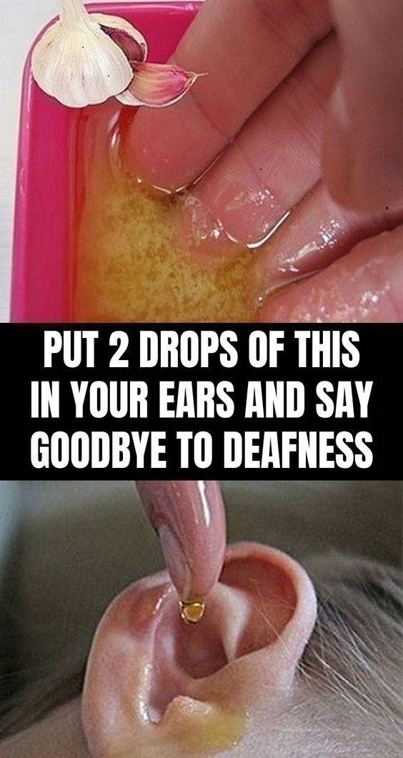 Put 2 Drops of This In Your Ears and Say Goodbye To Deafness! This