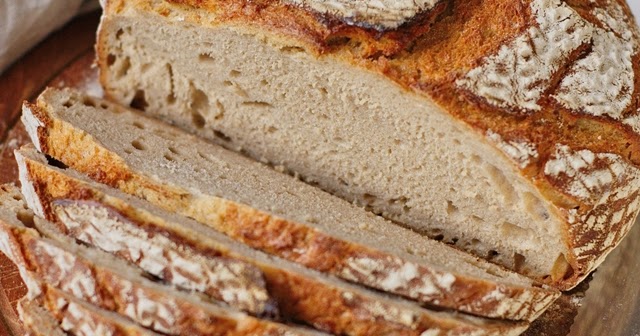 {Rezept} Joghurt-Dinkel-Brot mit Sauerteig | Topfbrot | homemade and ...