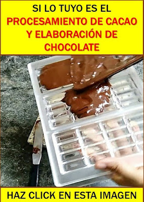 Modelado de chocolate.