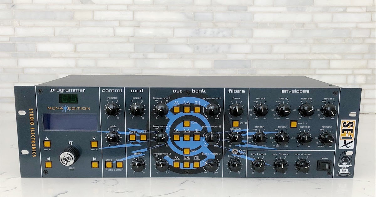 MATRIXSYNTH Studio Electronics SE1X Nova Edition Analog Synthesizer