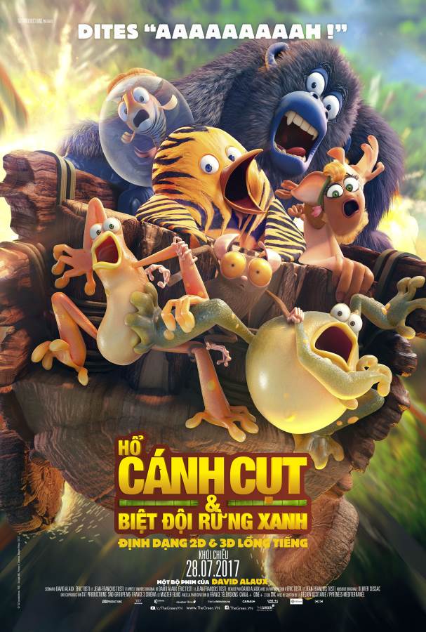 Hồ Cánh Cụt Và Biệt Đội Rừng Xanh - The Jungle Bunch