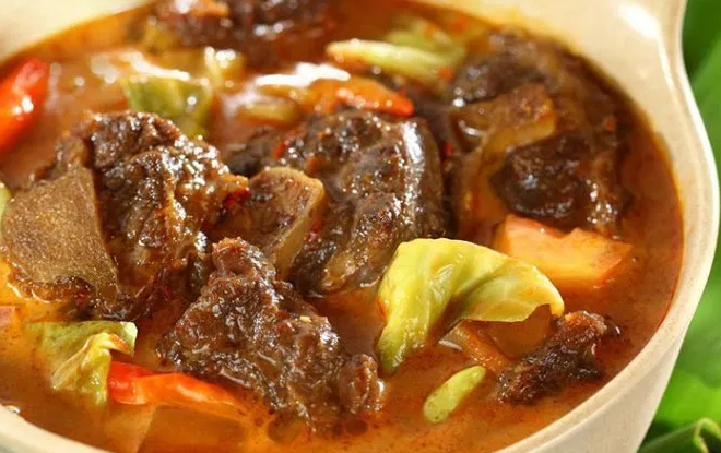 CARA MEMBUAT TONGSENG KAMBING SANTAN PEDAS