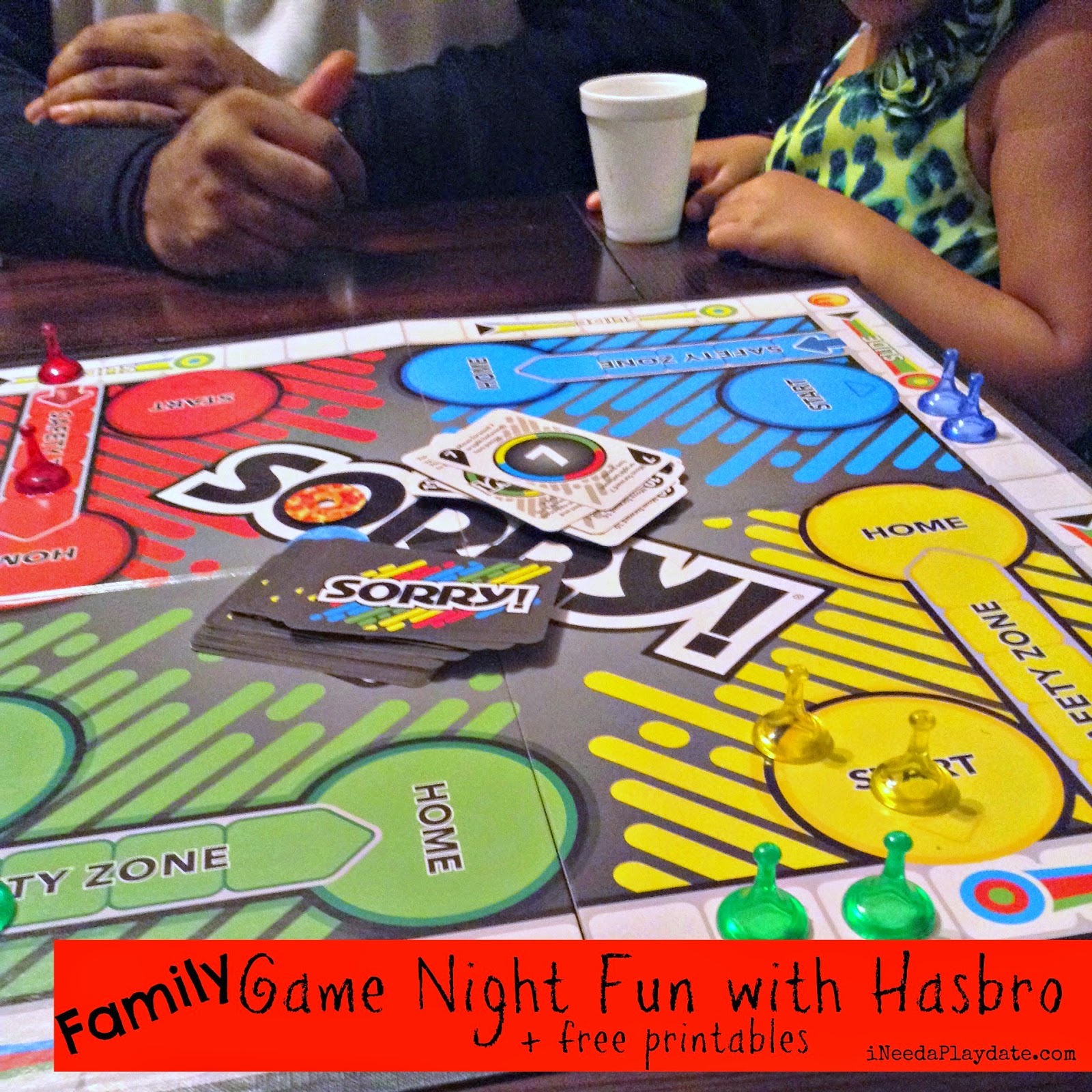 host a hasbro family game night