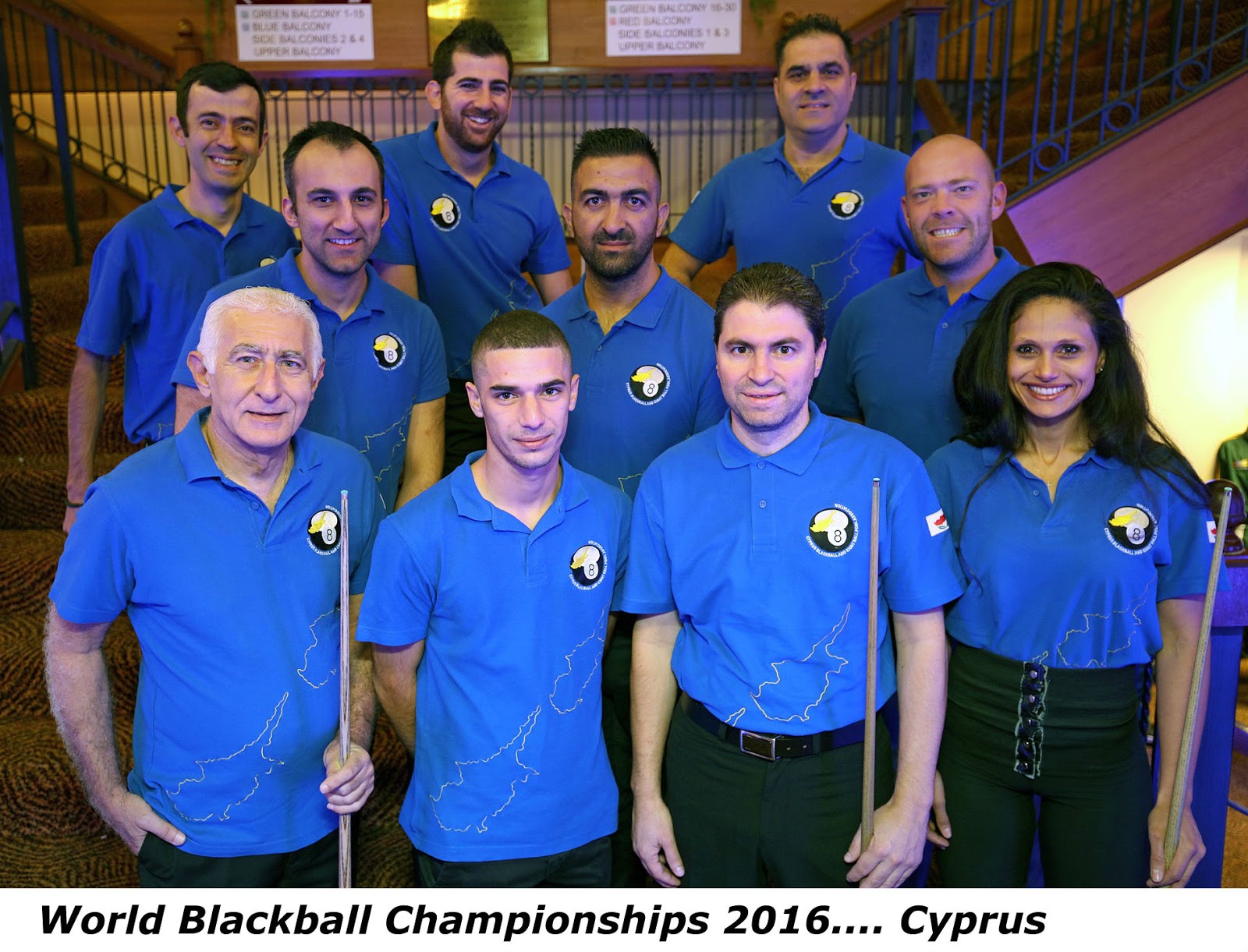World Blackball Championships 2016 Teams