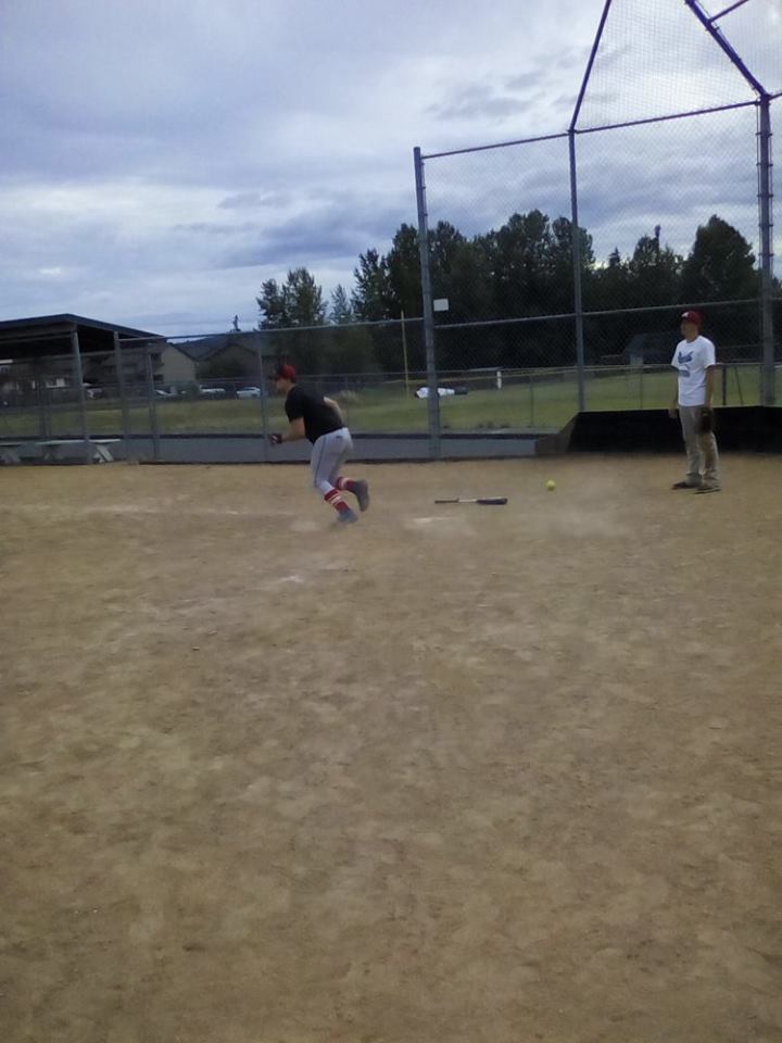 "We love because He first loved us" All Ages Slow Pitch Softball Game