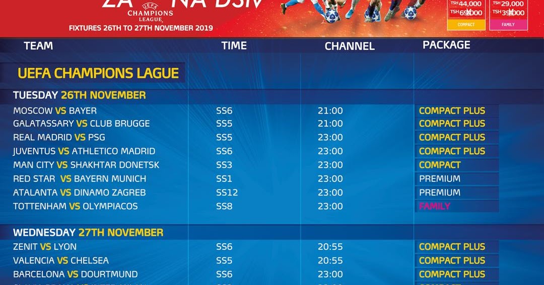 Kitomari Banking & Finance Blog SHANGWE ZA UEFA CHAMPIONS LEAGUE NA