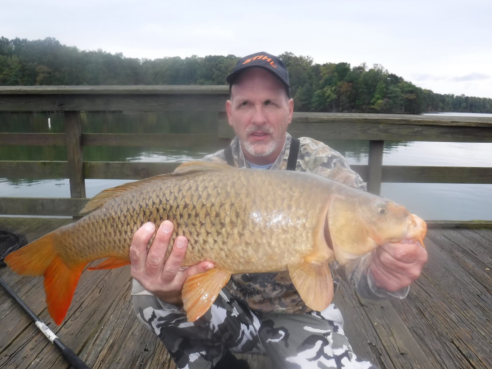 North Carolina River Fishing and Canoeing with Mack Rare Black Carp