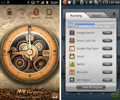 mxhome launcher android