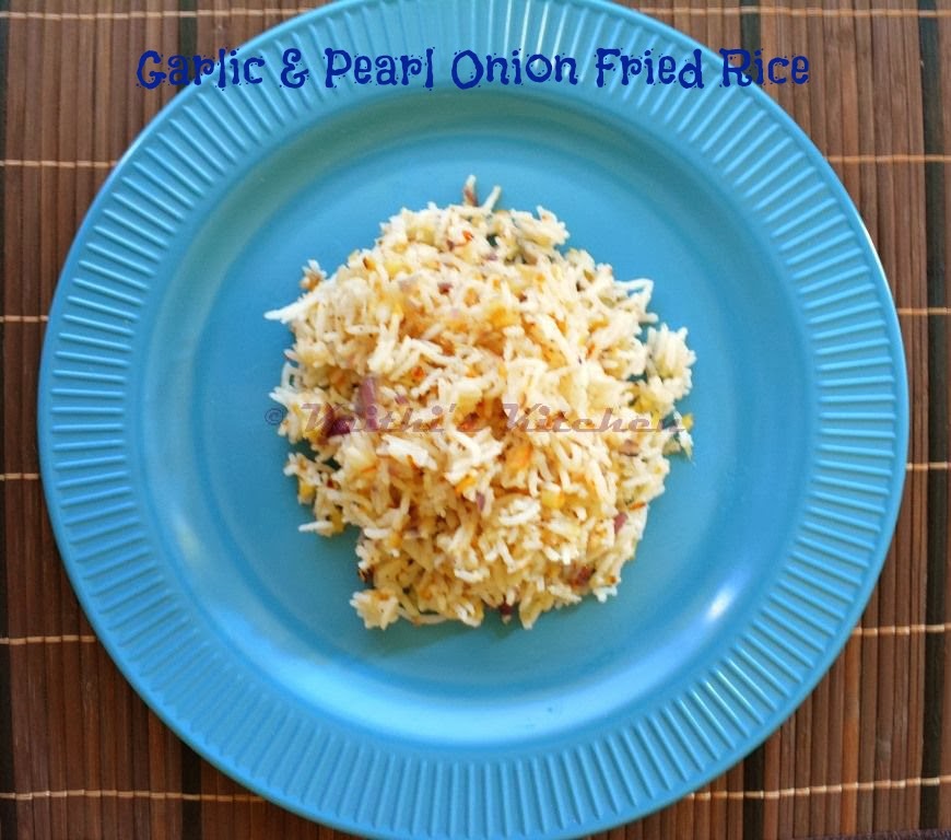 Krithi's Kitchen Garlic Pearl Onion Rice Infant & Toddler Food Ideas