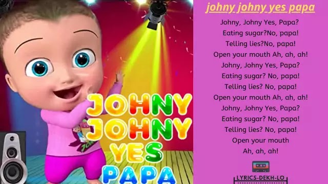 Johny Johny Yes Papa Poem In Hindi