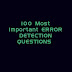 SSC Previous year Error Detection ;Part 2 of the 100 Most Important Error Detection Questions asked in SSC Exams  (with detailed solution) 