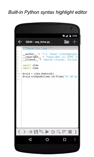 Learn python programming on mobile phone
