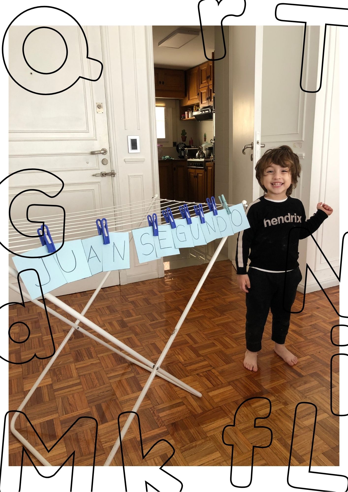 Colegio Adoratrices Blog: Trabajamos con nuestro nombre en Sala Amarilla.