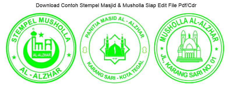 Contoh Stempel Masjid Contoh Stempel Musholla Contoh Contoh Stempel Masjid Contoh Stempel Musholla Contoh