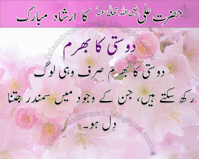 Motivational quotes of Hazrat Ali (RA) on Friendship 2