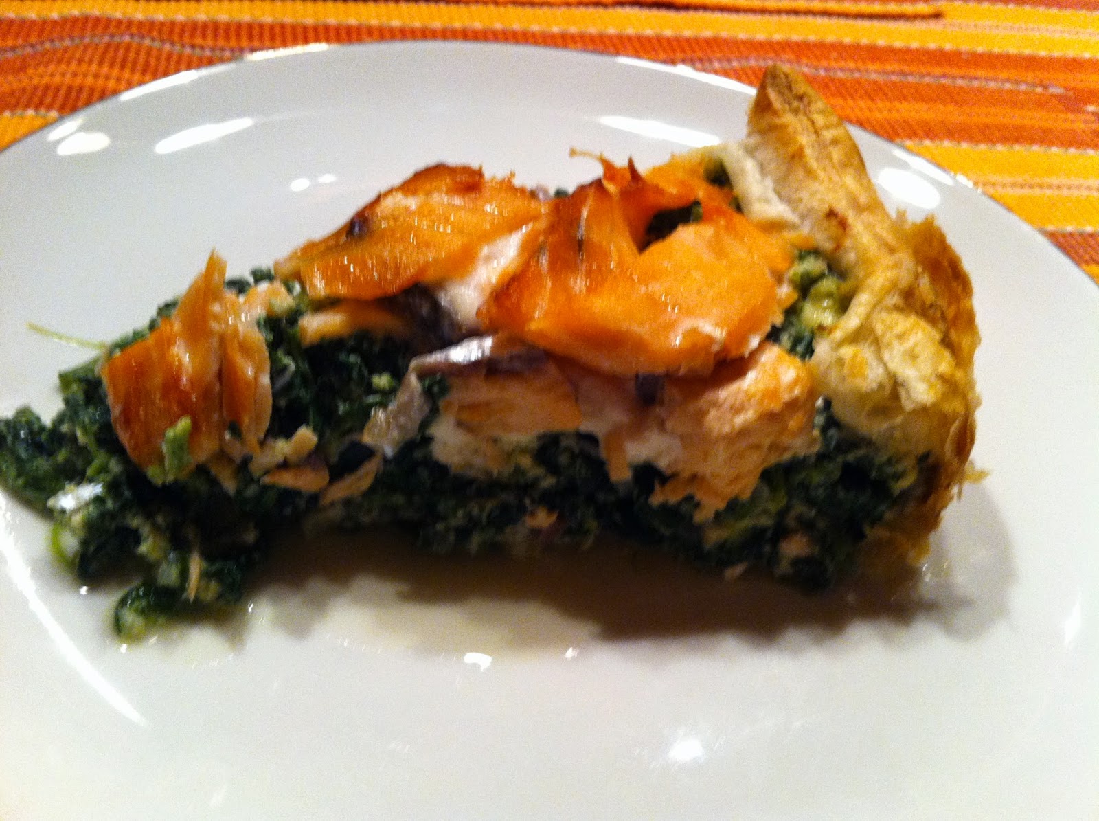 Marlis + Peters Küchenwelt: Lachs-Spinat-Quiche Marlis + Peters Küchenwelt: Lachs-Spinat-Quiche