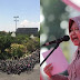 Kocak! Takut Dimarahi Risma, Mahasiswa Surabaya Saling Mengingatkan Tak Rusak Taman saat Demo