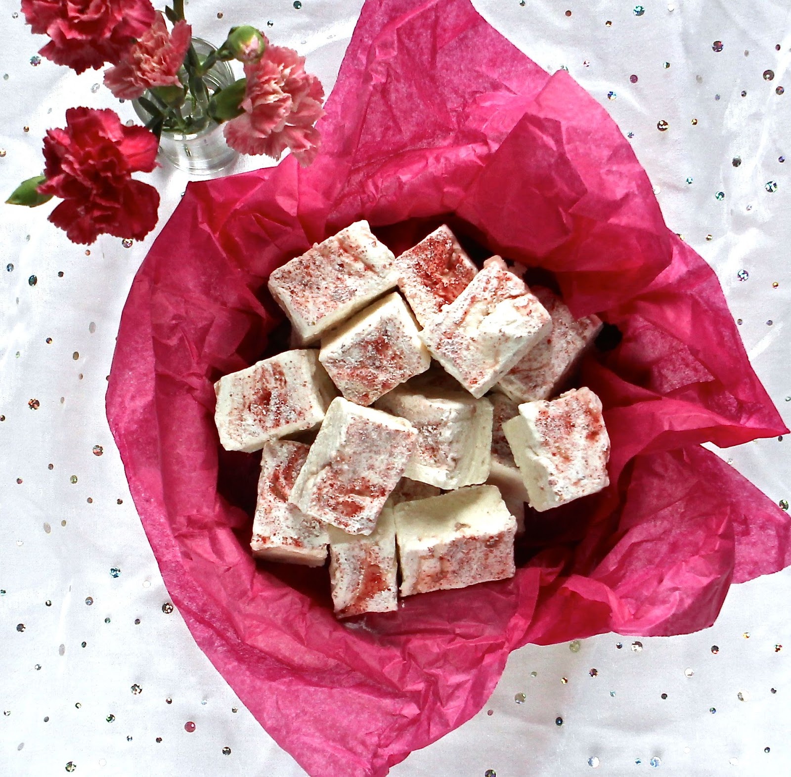Gluten Free Alchemist Vanilla Marshmallow with Strawberry Swirl