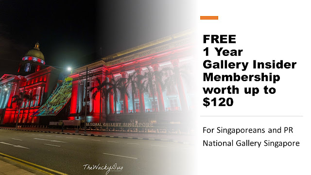 Free National Gallery Singapore : Gallery Insider Membership worth up to $120