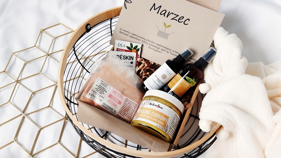 Naturalnie z pudełka • Box kosmetyczny, Marzec 2021