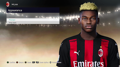Pes 2021 Faces Rafael Leao By Abdulaziz Pesnewupdate Com Free Download Latest Pro Evolution Soccer Patch Updates