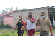Tingkatkan Sinergitas TNI - POLRI, Kapolres Tebing Tinggi Gelar Olahraga Bersama