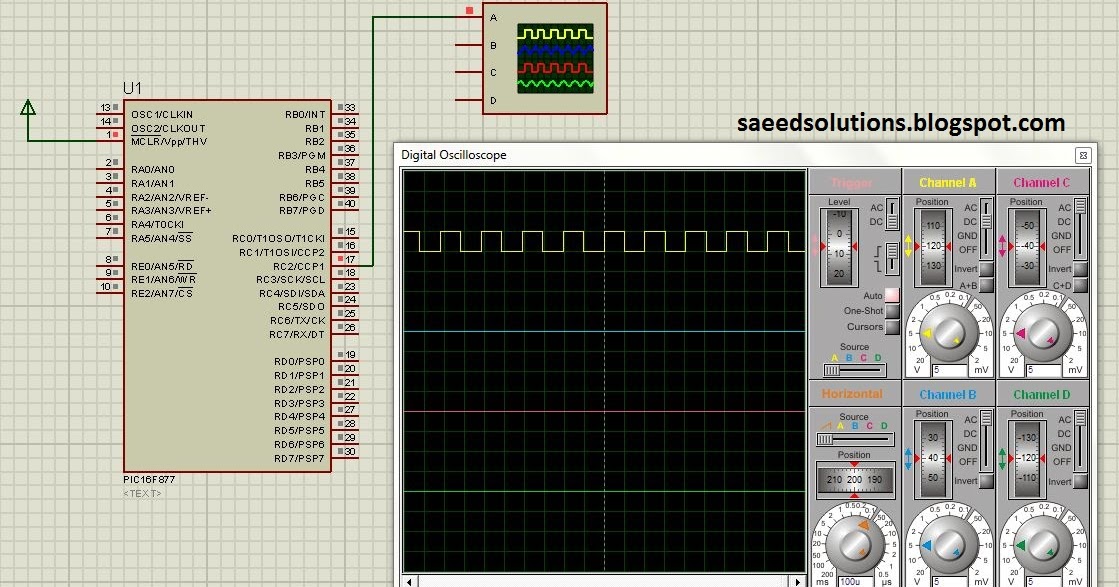 Saeed's Blog: How to generate PWM using PIC microcontroller
