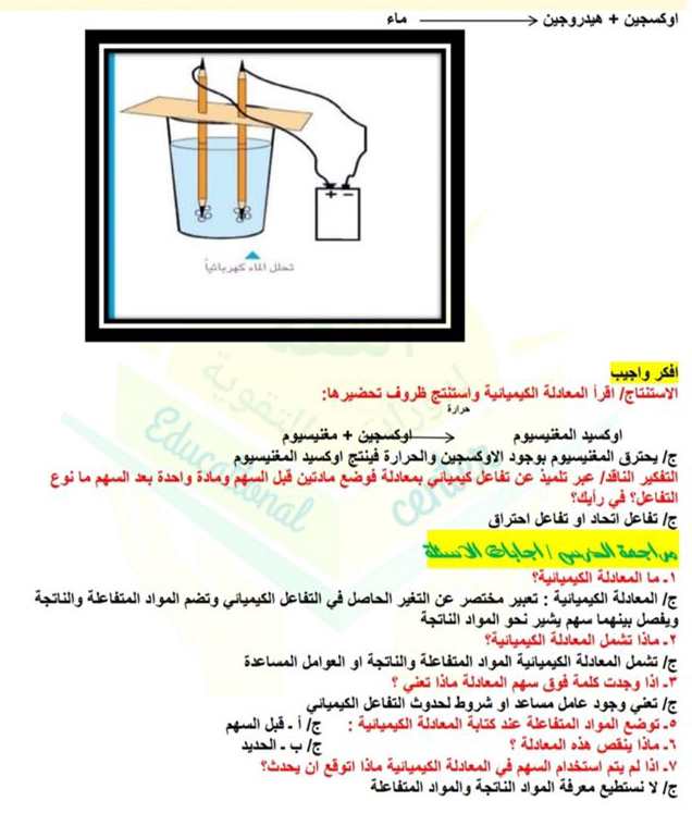 الكيميائي للماده التي الطاقه تعتمد التركيب على ملخص الطاقة