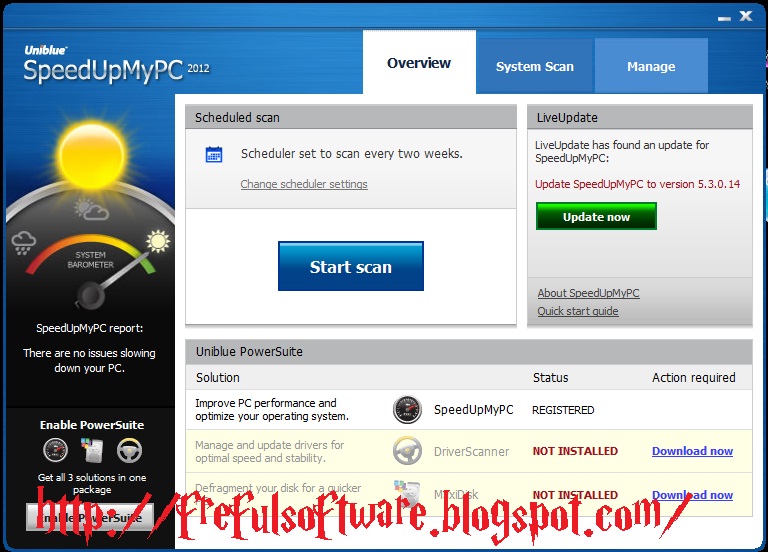 uniblue speed up my pc 5.2.1.7 serial key or number