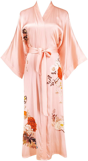 Luxury Satin and Silk Kimono Robes For Women