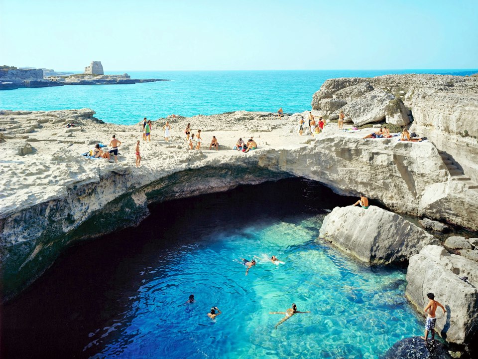 Grotta della Poesia - Roca Vecchia - Península de Salento - Itália ~ Você realmente sabia?