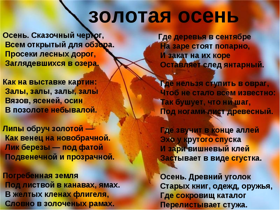 Анализ стихотворения пастернака осень