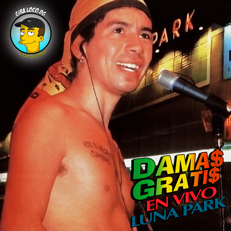 DAMAS GRATIS - EN VIVO LUNA PARK (2002) FRONTAL