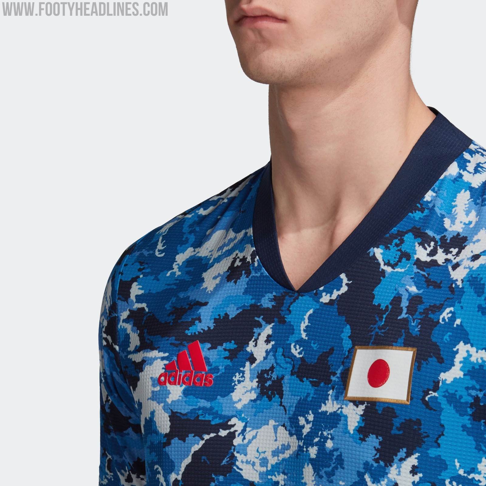 Japan's Blue-Camo 2020 adidas Home Kit is One of the Waviest Shirts Ever  Made