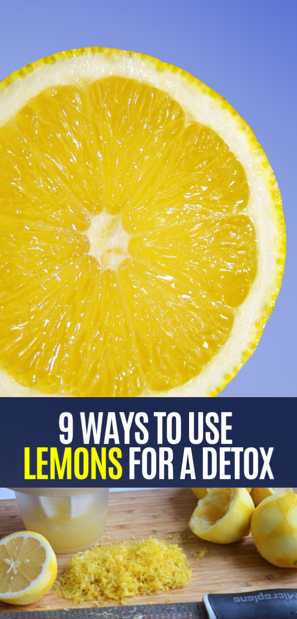 9 Ways To Use Lemons For A Detox Healthy Lifestyle